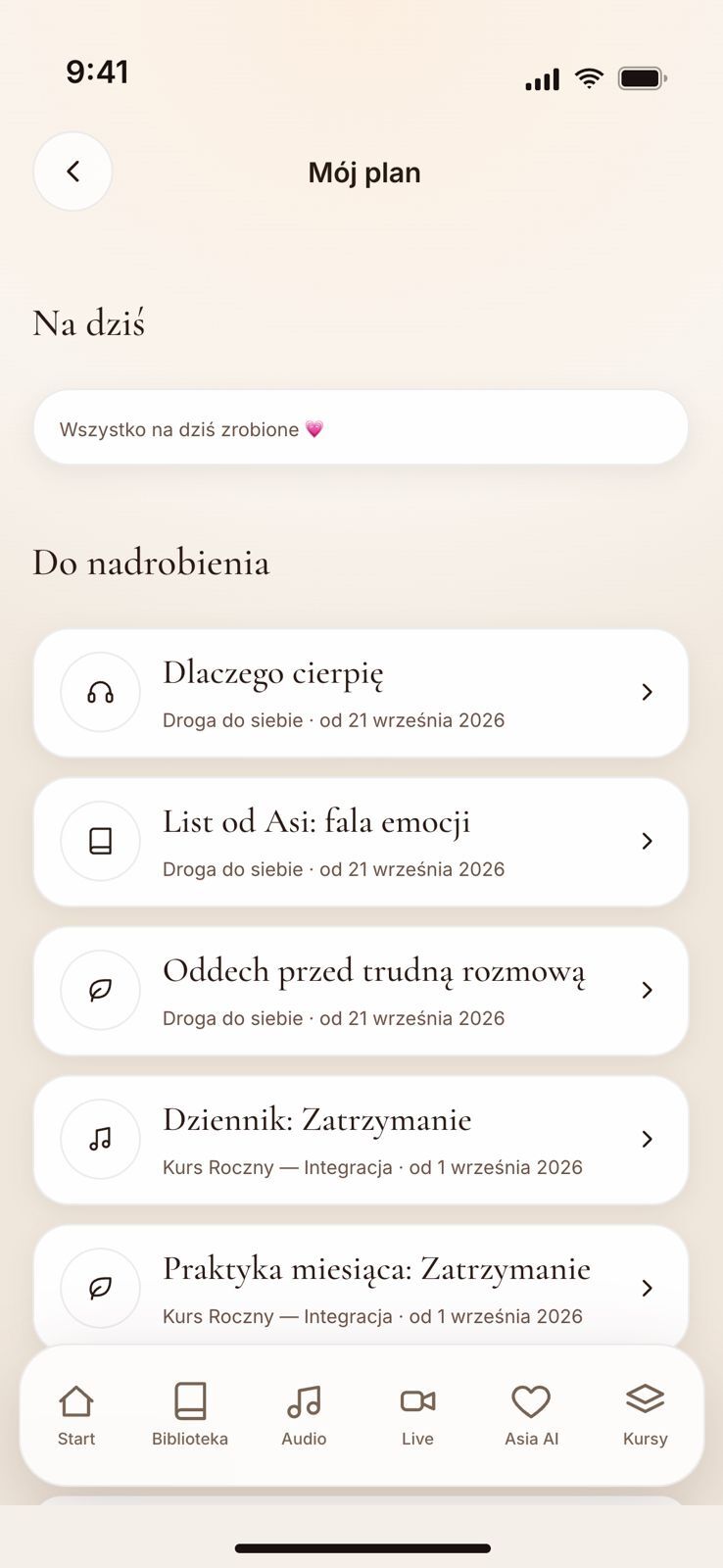 Aplikacja Doktor Miłość, ekran 5